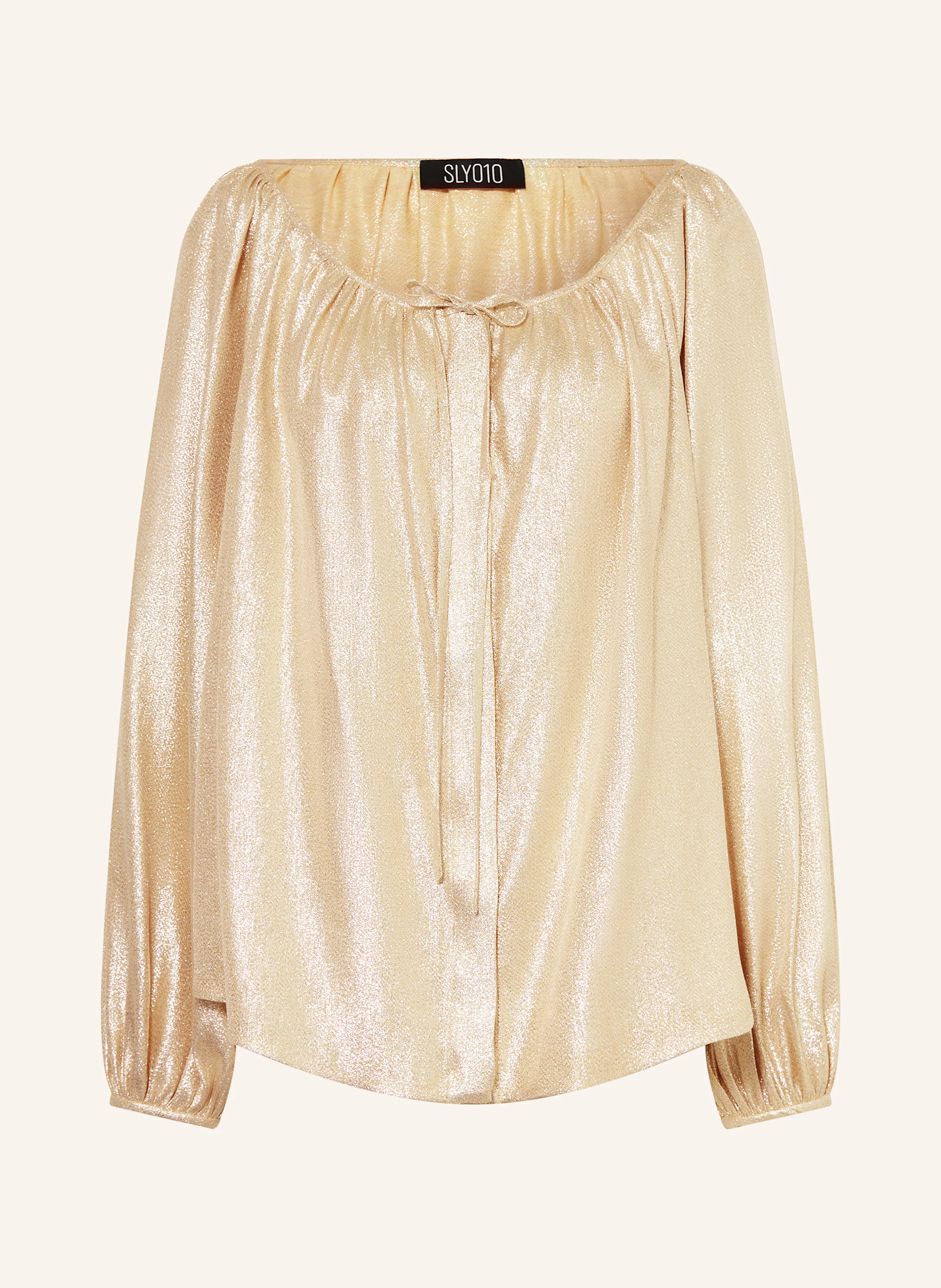 SLY 010 Bluse SHEREE mit Glitzergarn
