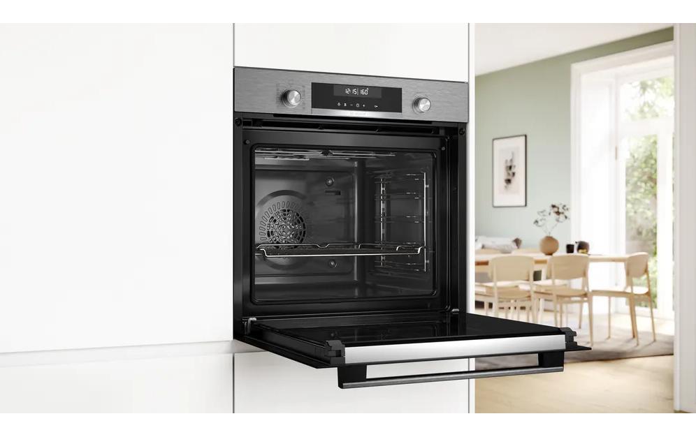 Einbaubackofen HBG578BS3 Silber, A+<br>Einbau-Backofen