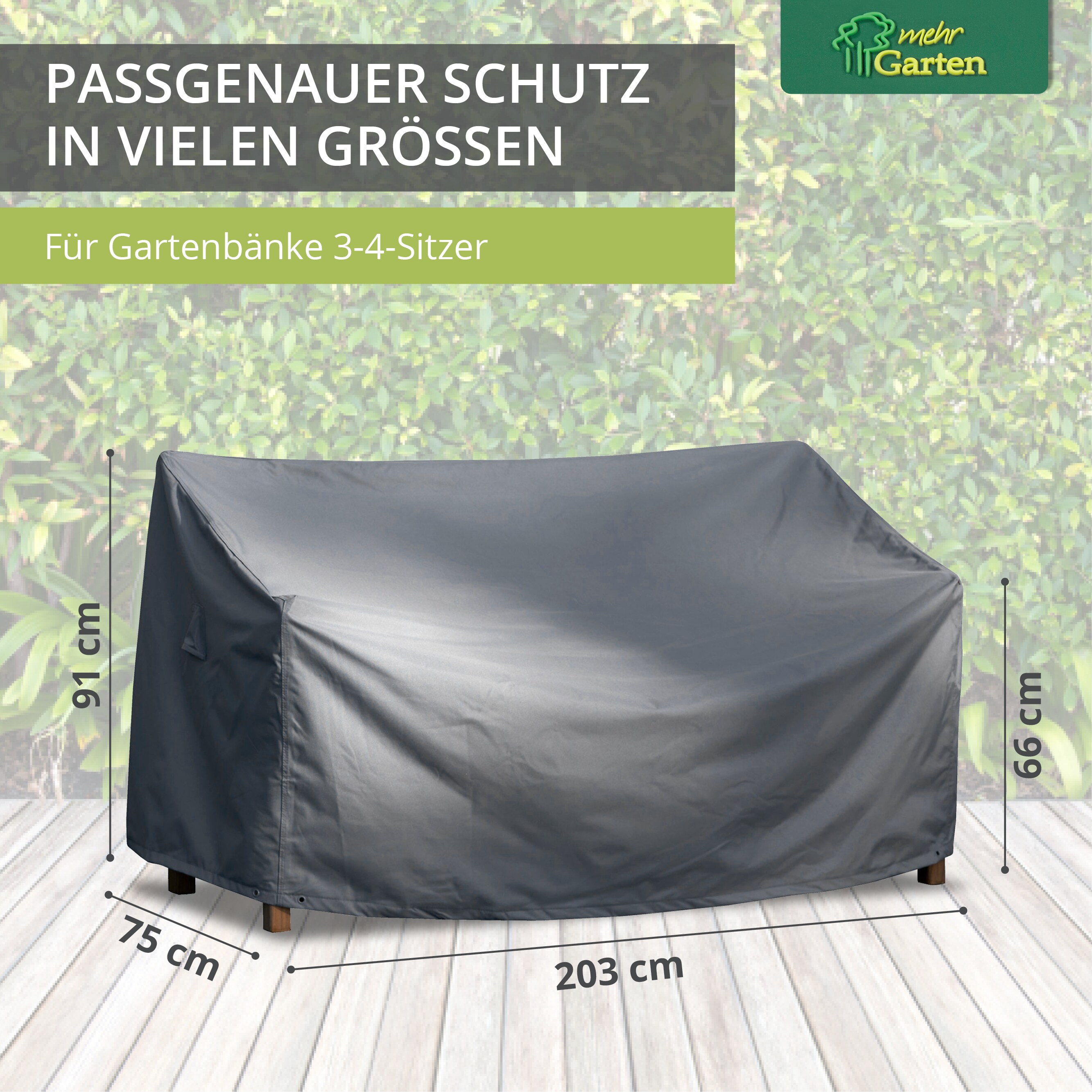 Premium Gartenbank Abdeckung