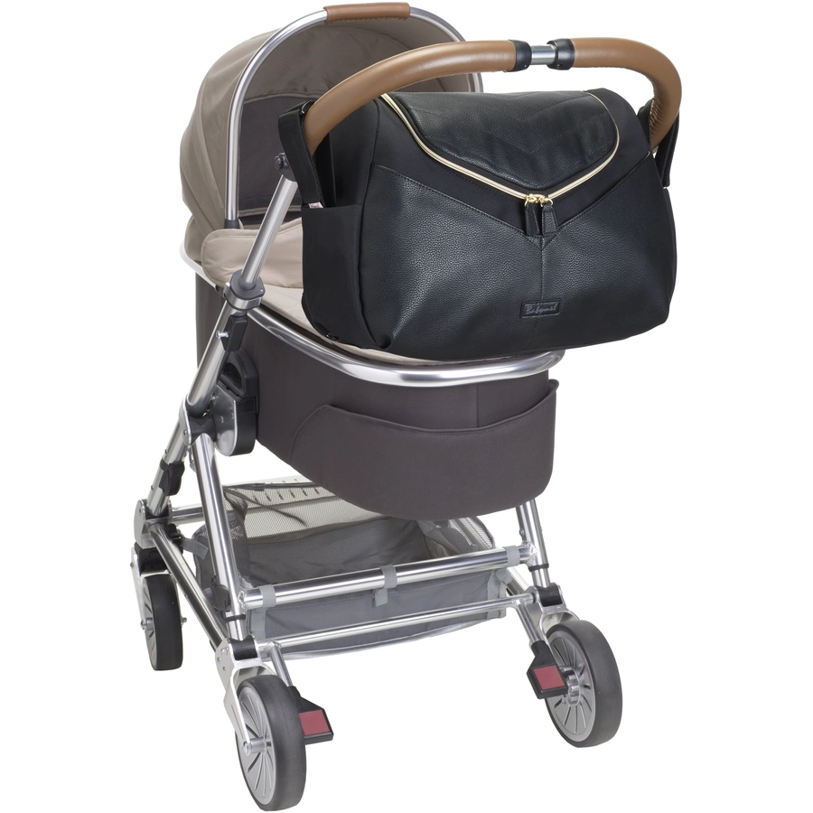 Babymel Wickelrucksack Pippa Vegan Leather Black