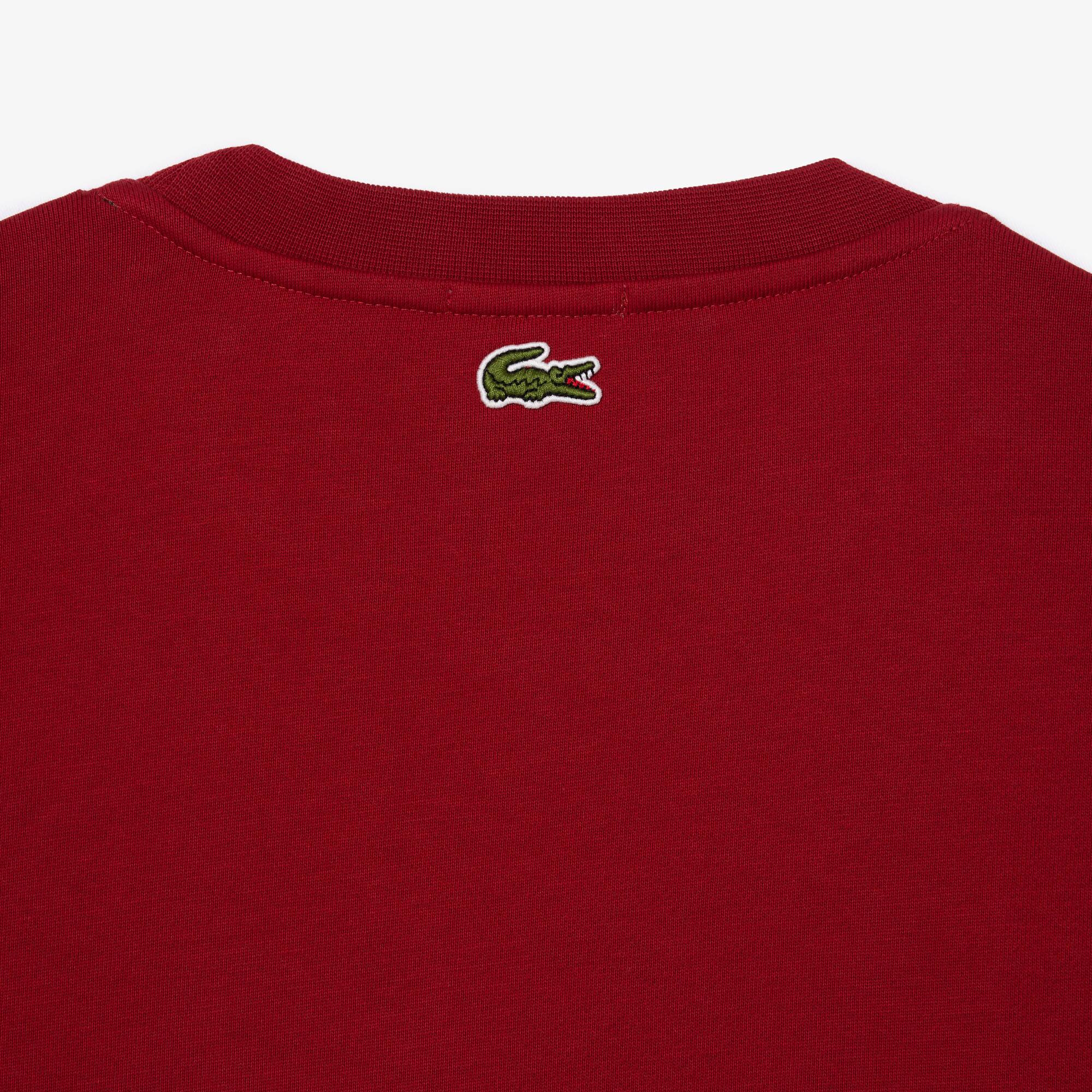Sweatshirt Jogger avec marquage en molleton de coton Sweatshirts - Rouge - Lacoste - Unisex