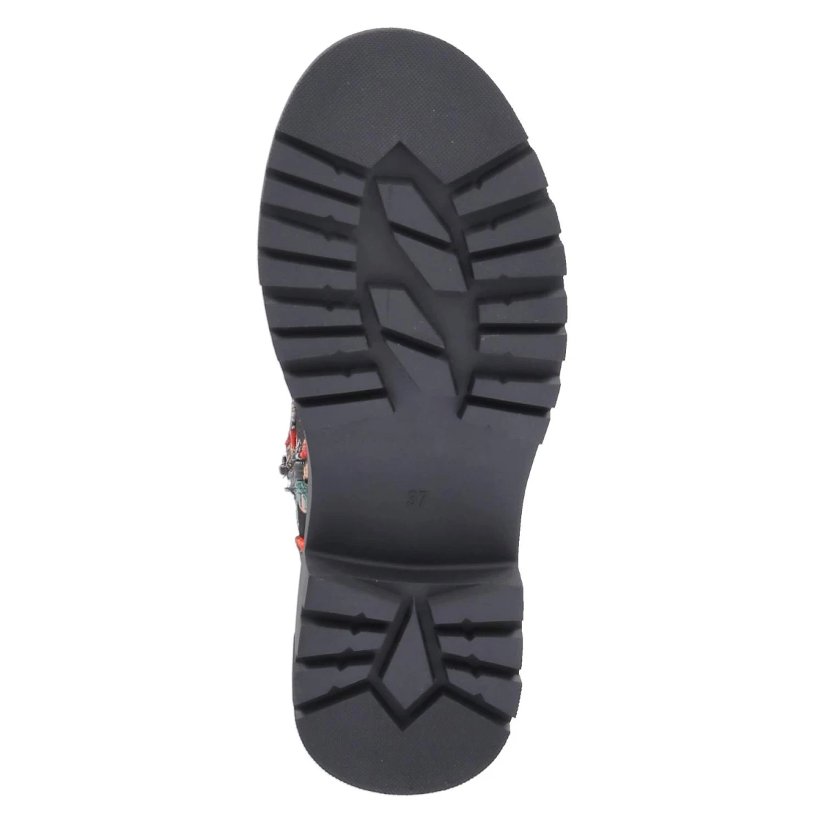 La StradaBoots - Velvet Black-Red