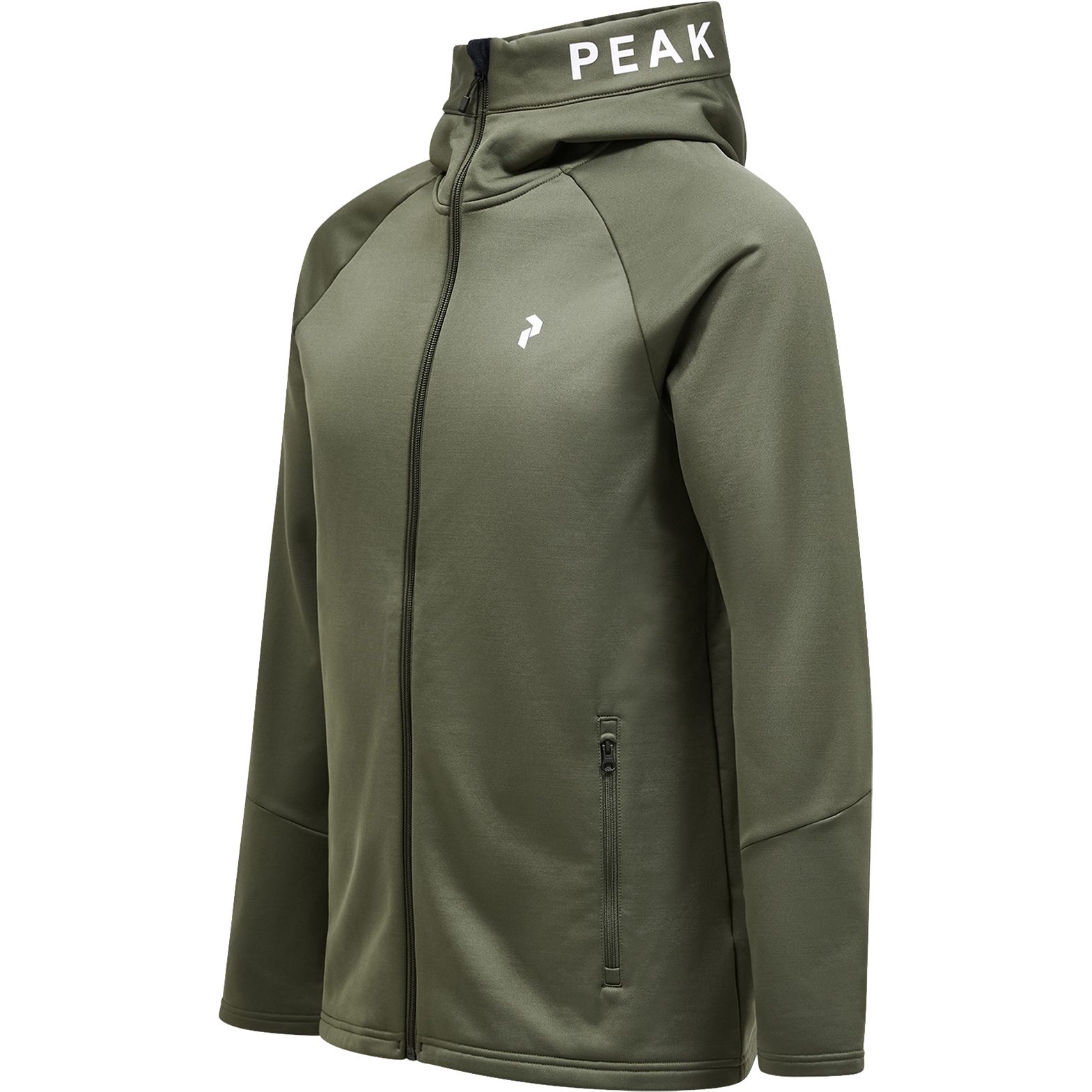 Peak Performance Rider Zip Hood Midlayer-Jacke Herren pine needle
