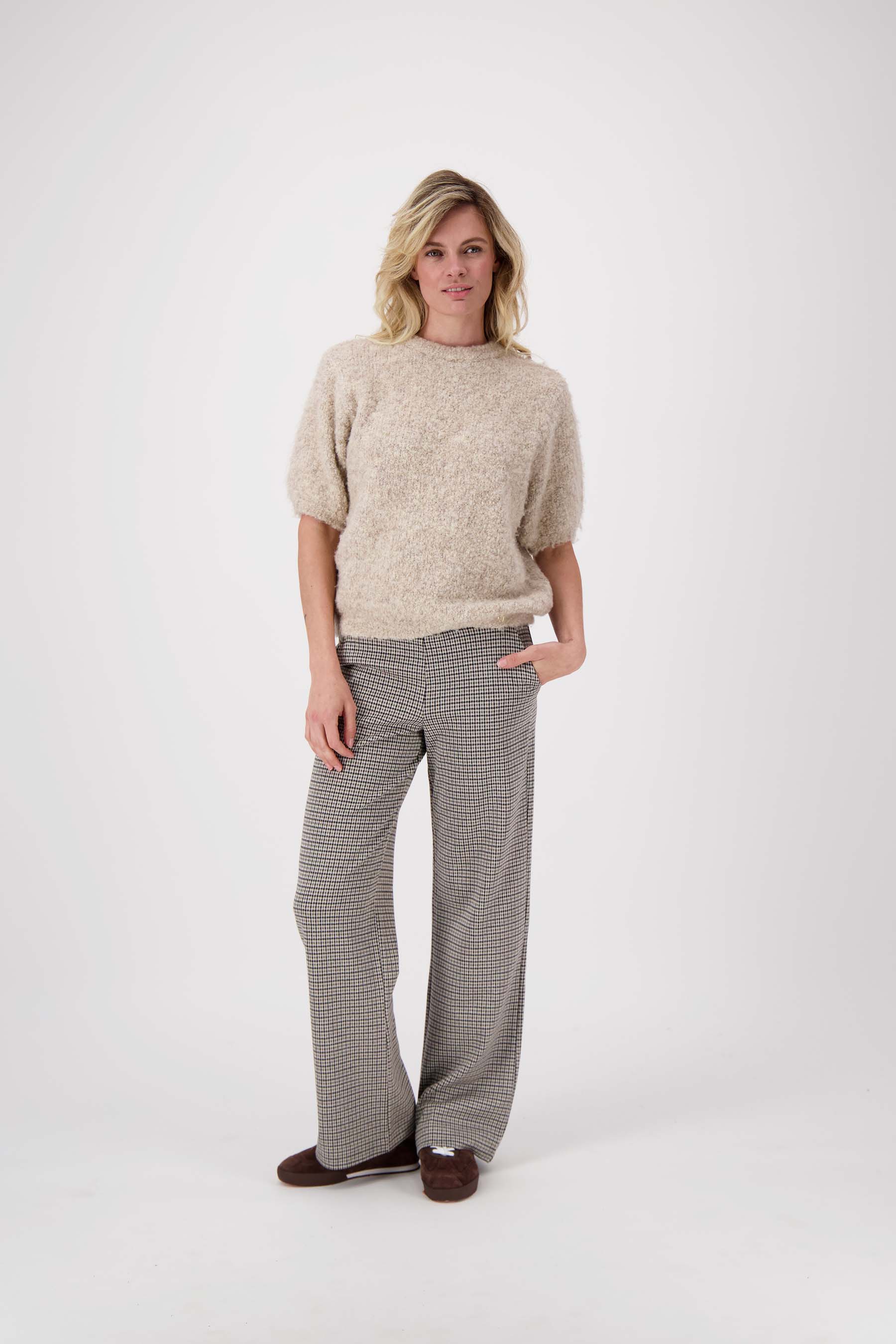 geruite lange broek