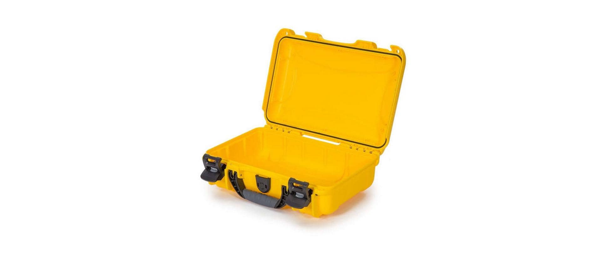 Kunststoffkoffer 909 - leer Gelb<br>Leichter, wasserdichter und robuster Hartschalenkoffer
