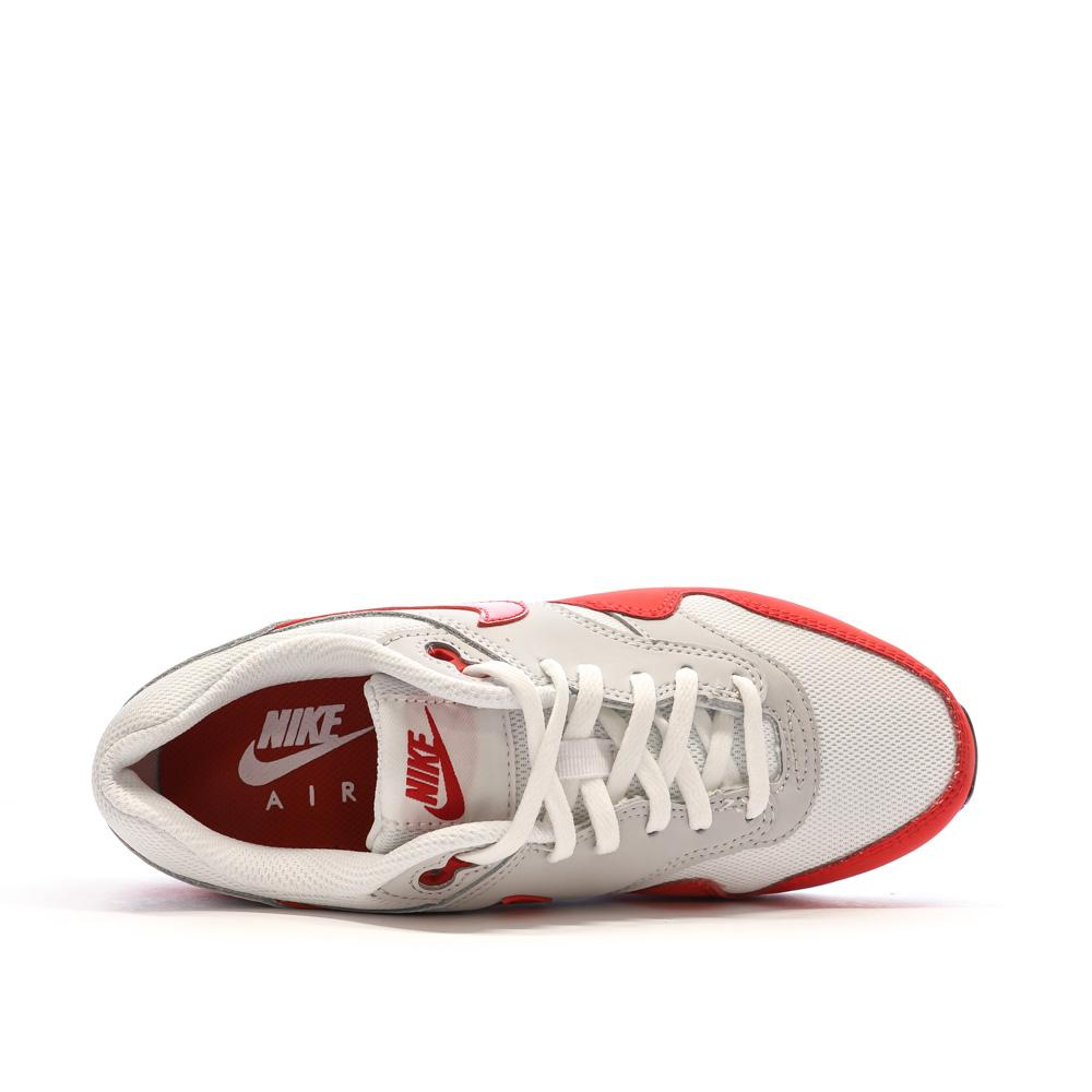 Nike Baskets Blanches/Rouge Garçon Nike Air Max 1