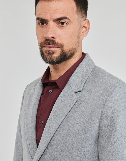 Jack & Jones - JJEMORRISON WOOL COAT SN - Gris