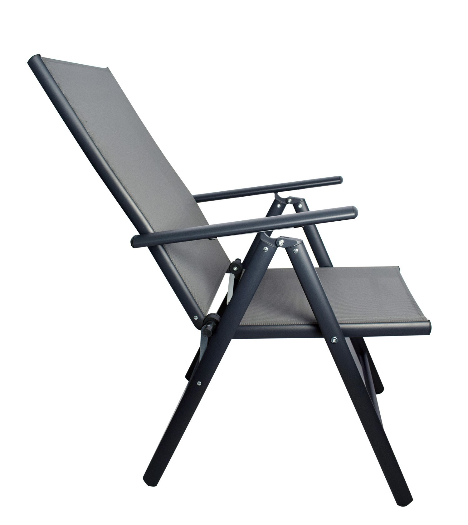 CHILLROI® Klappsessel Aluminium 2er Set Gartenstuhl klappbar Campingstuhl