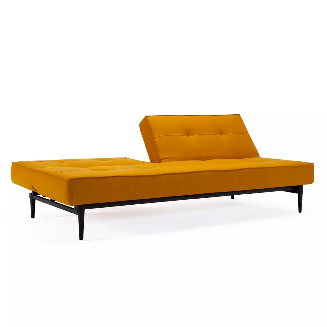 Schlafsofa Splitback Styletto schwarz