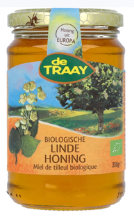 De Traay Biologische Linde Honing 350GR