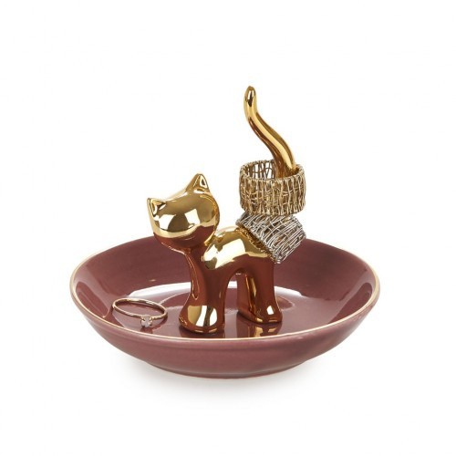 Suporte na cor dourada Gatto