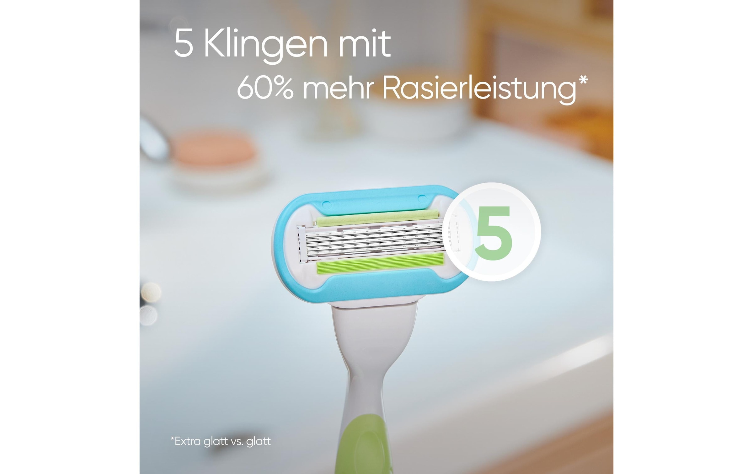 Gillette Venus Rasierklingen »Rasierklingen Extra Smooth 8 Stück«