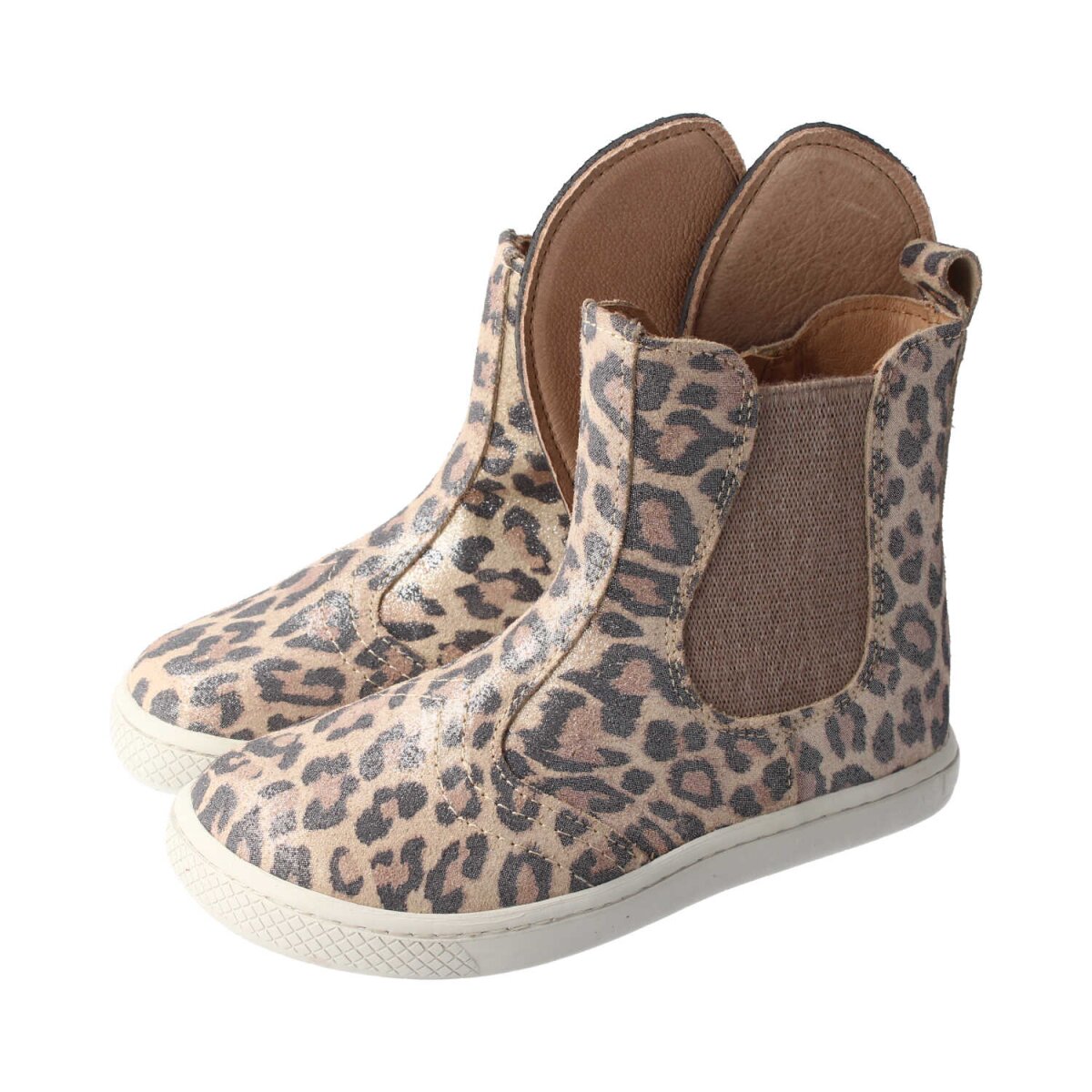 ML4110-99 glitter leo CHELSEA-CITY nappa leather zipper Weite/M