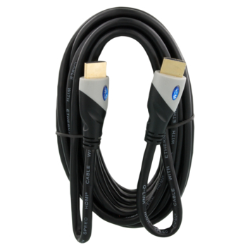 Q-Link HDMI kabel high speed gold plated 3D 5 meter zwart