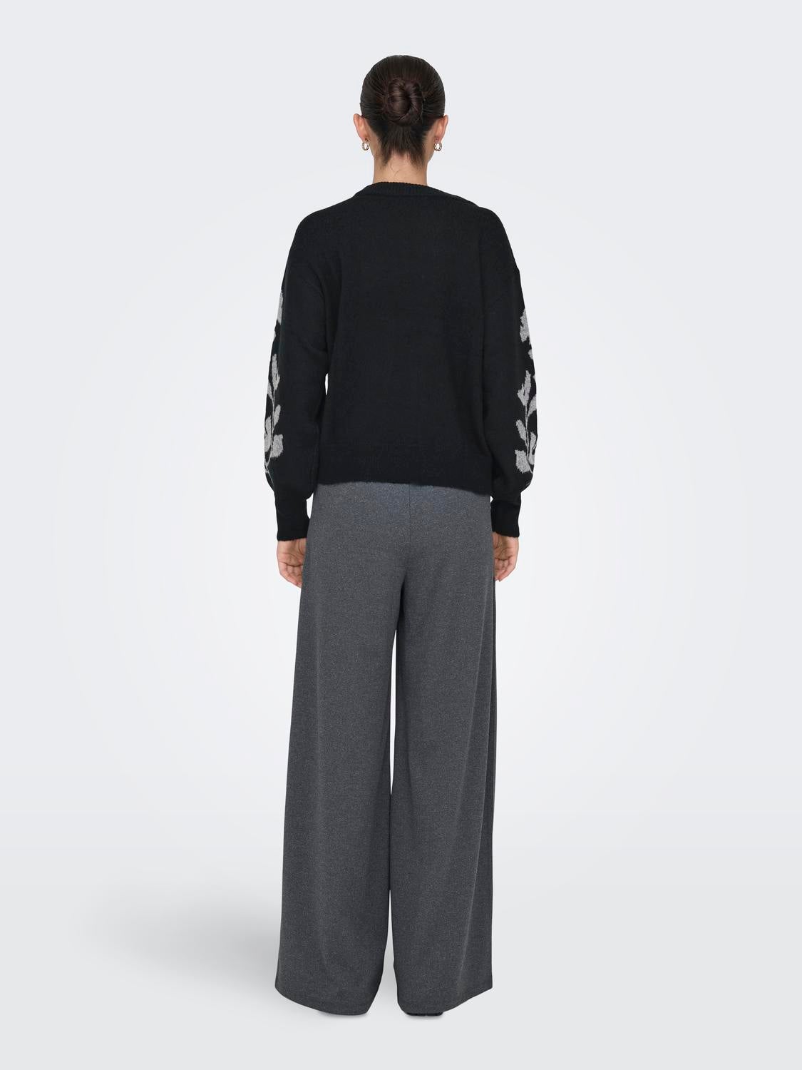 JDYHELGA Strickpullover Black
