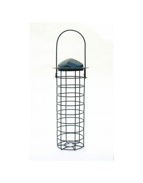 Wildbird Vetbollenhouder - Voersilo - 8x8x25.5 cm Groen