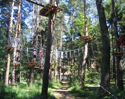 Hochseilgarten in Anif als Geschenk und Geschenkidee