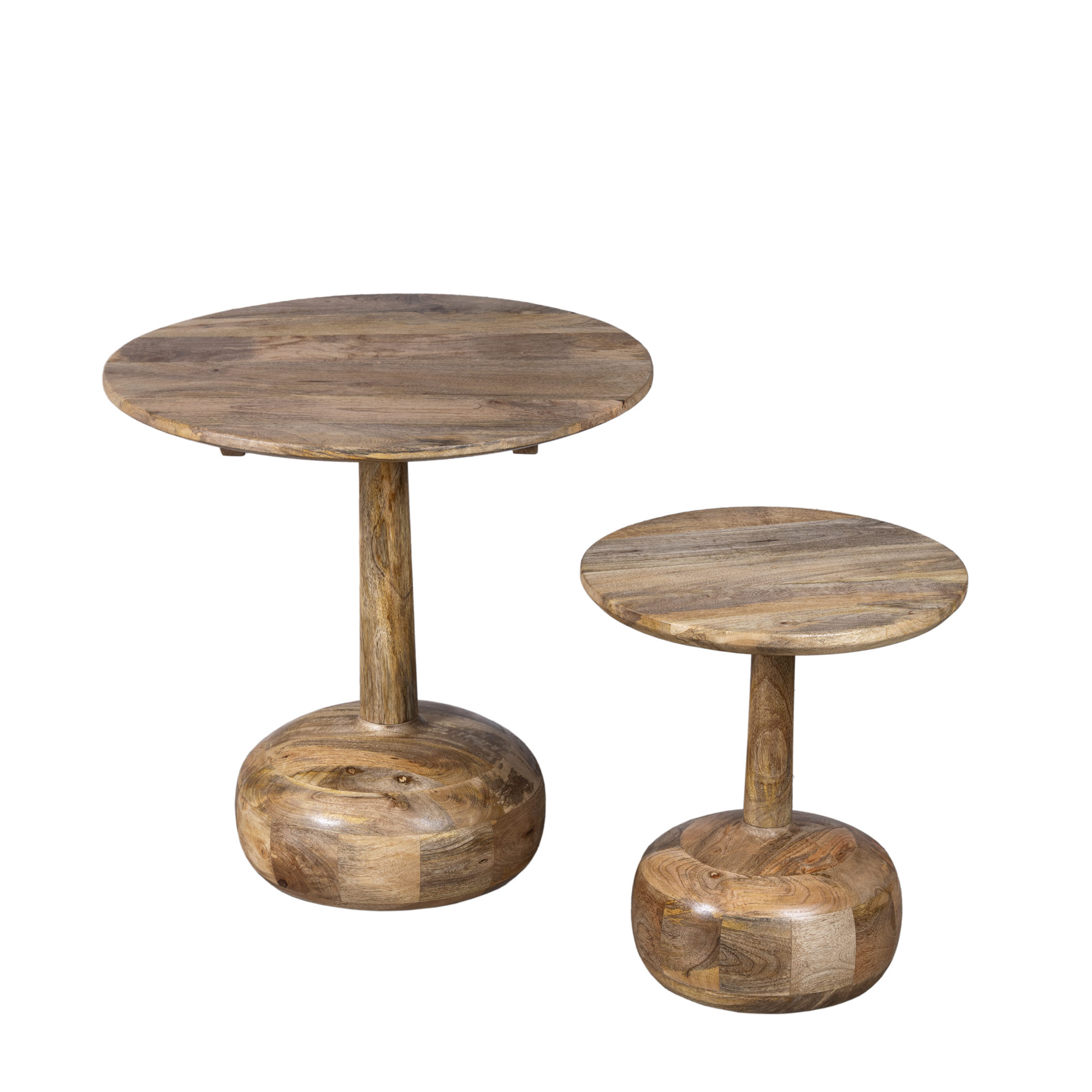 Bijzettafel Katwijk naturel - set van 2
