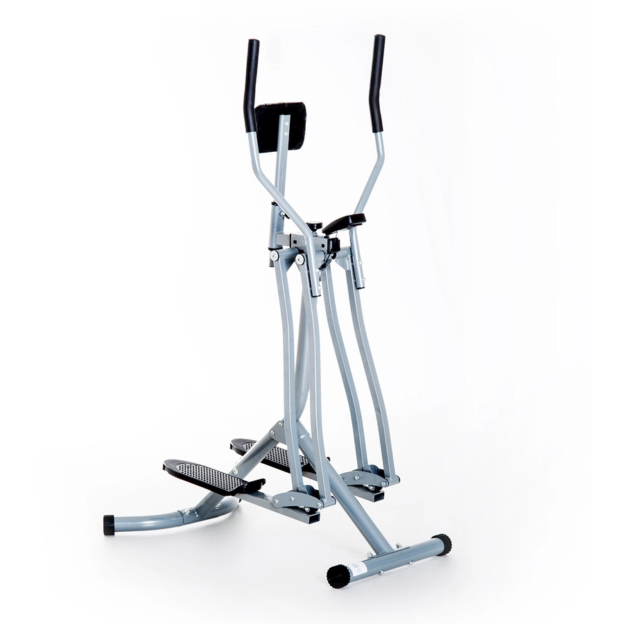 HOMCOM Crosstrainer mit LCD-Display grau