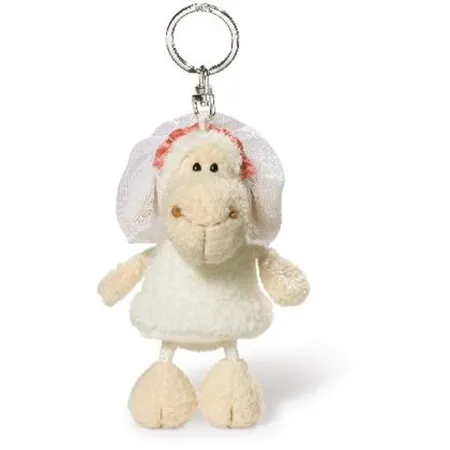 NICI Jolly Mäh Braut weiß 10 cm Beanbag