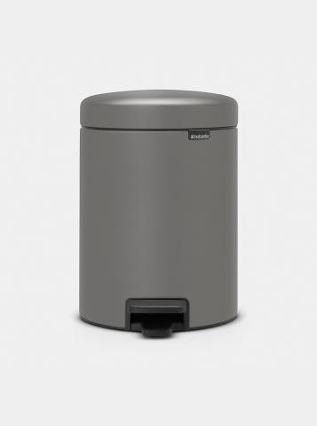 NewIcon Pedaalemmer 5 liter - Mineral Concrete Grey