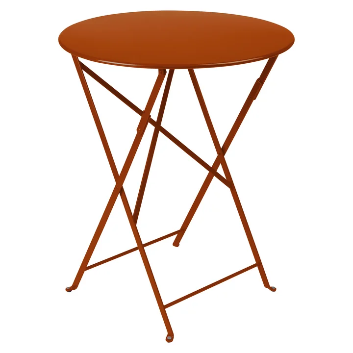 Fermob - Bistro Klapptisch Ø 60 cm, candied orange