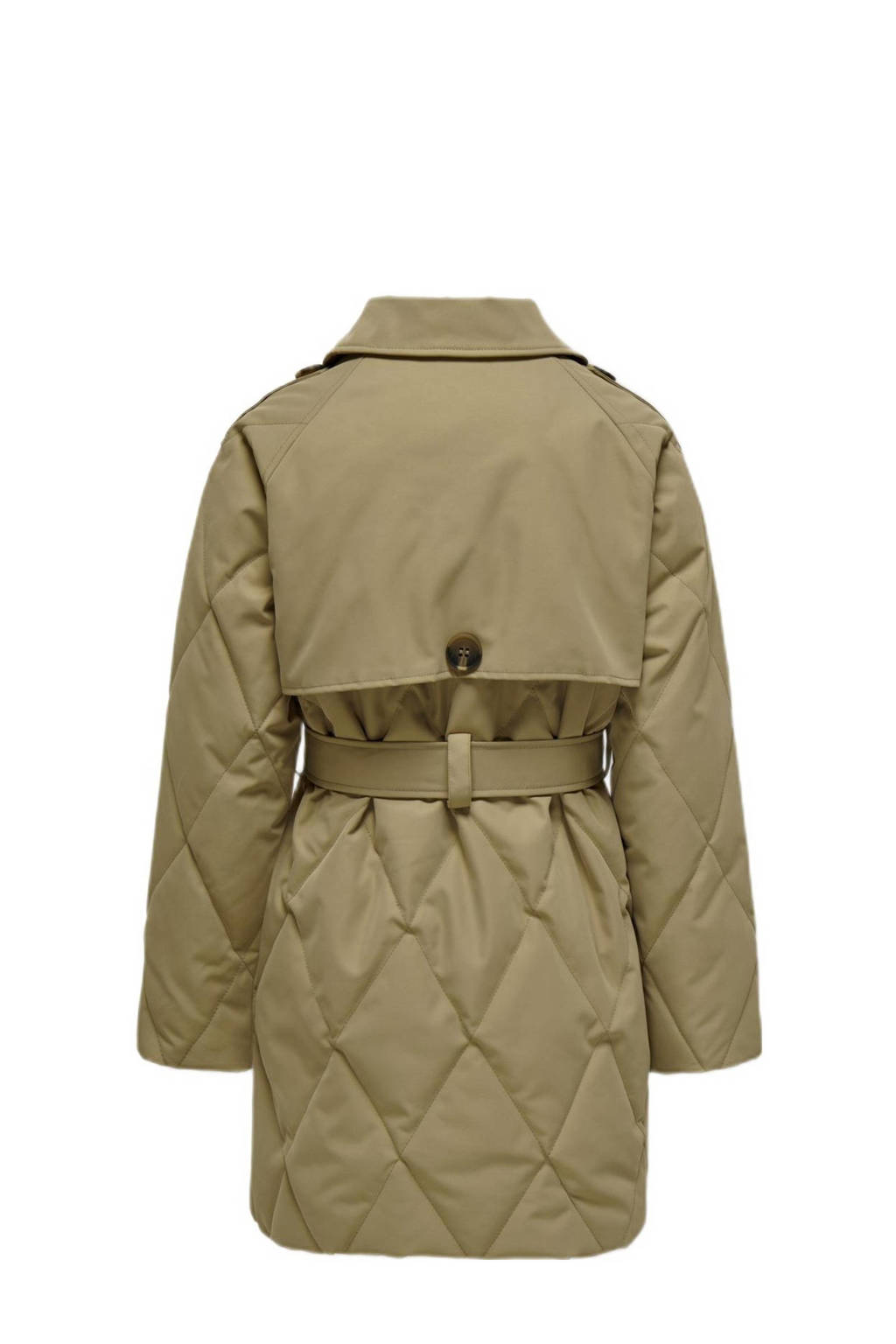 ONLY quilted gewatteerde tussenjas KOGMAUDA lichtbruin