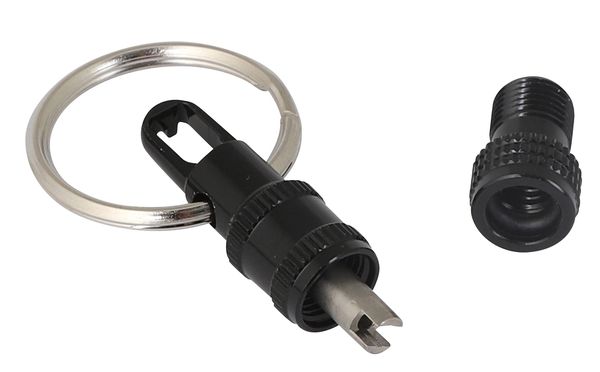 VENTIL-ADAPTER & TOOL  schwarz