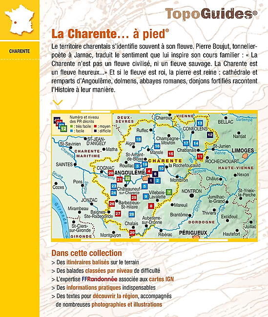 FFRP - D016 LA CHARENTE A PIED FFRP