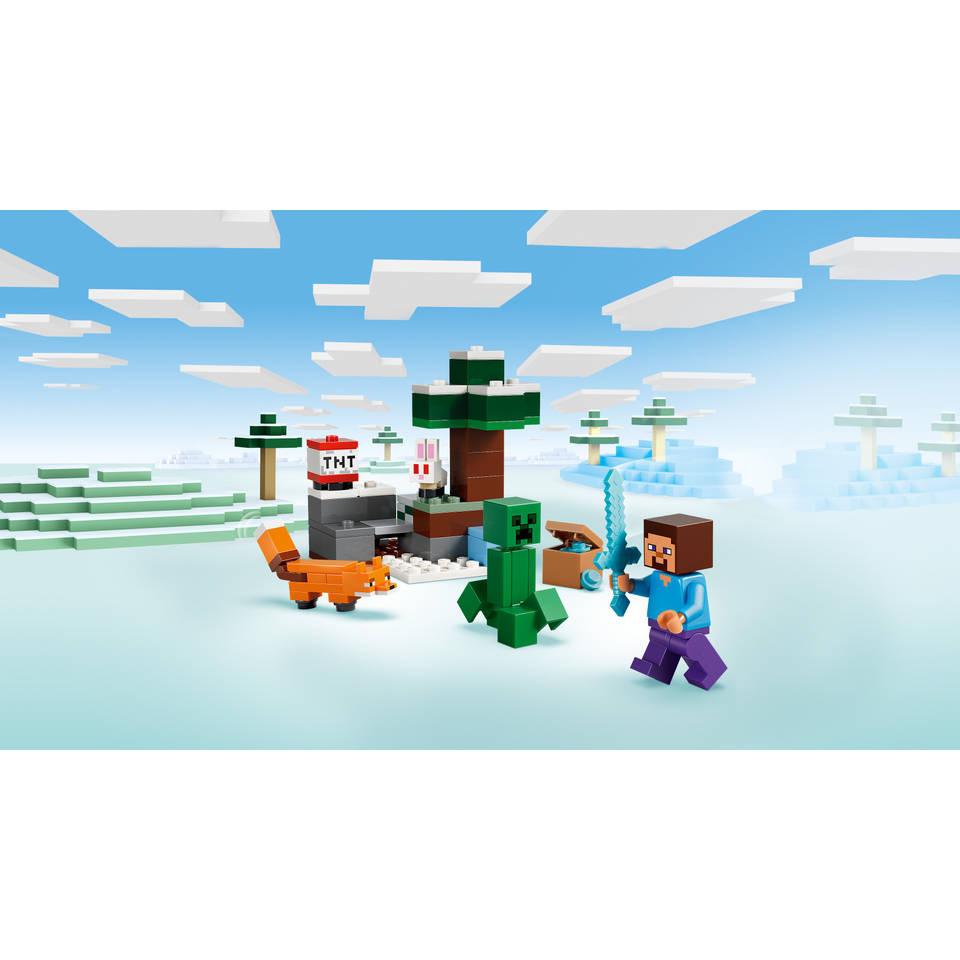LEGO Minecraft Steve's Taiga-avontuur 21583