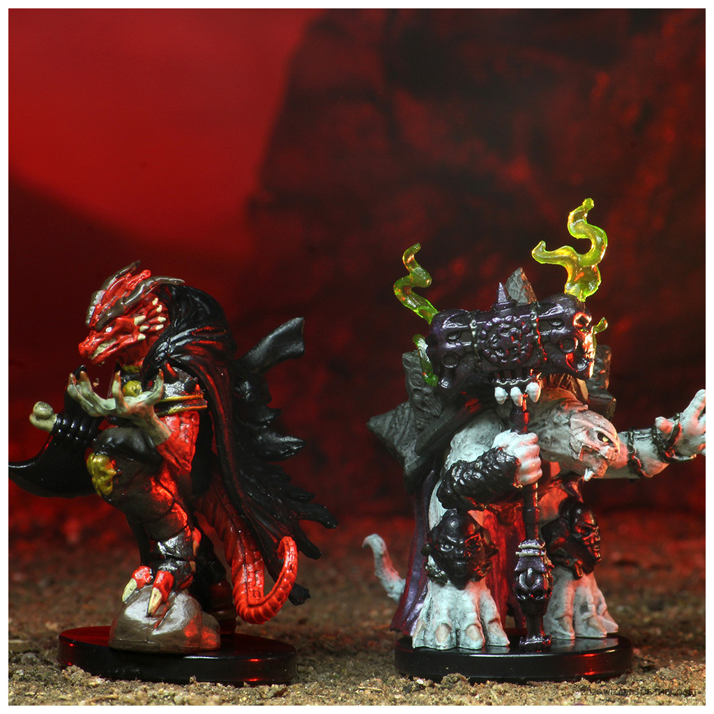 D&D Icons of the Realms Premium Figures - Arkhan the Cruel and The Dark Order
