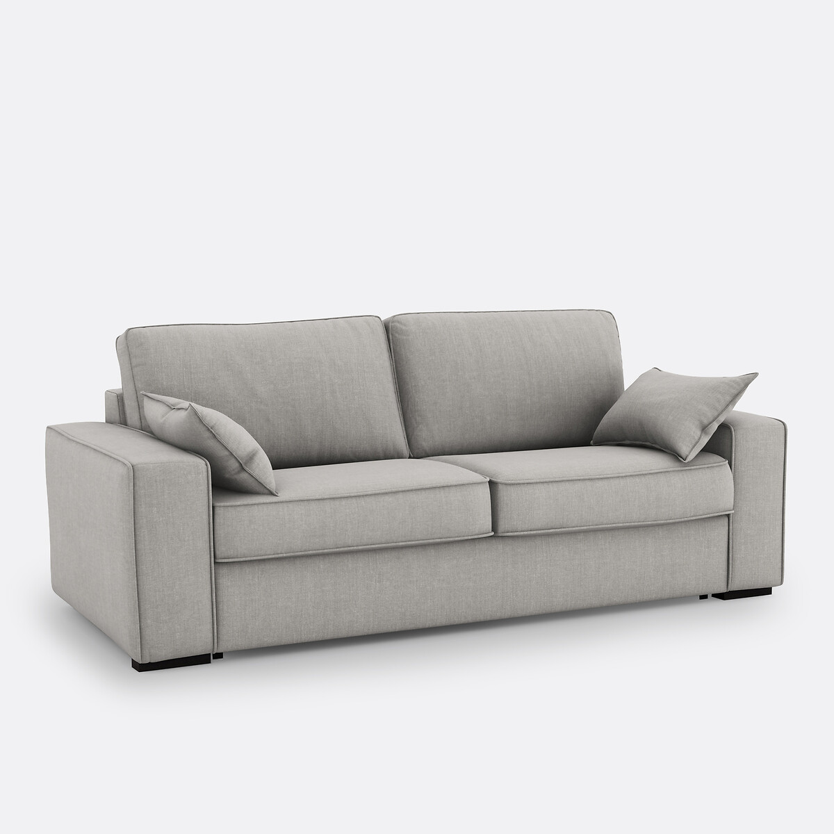 LA REDOUTE INTERIEURS<br>Sofá cama em algodão/linho, espuma, Cécilia