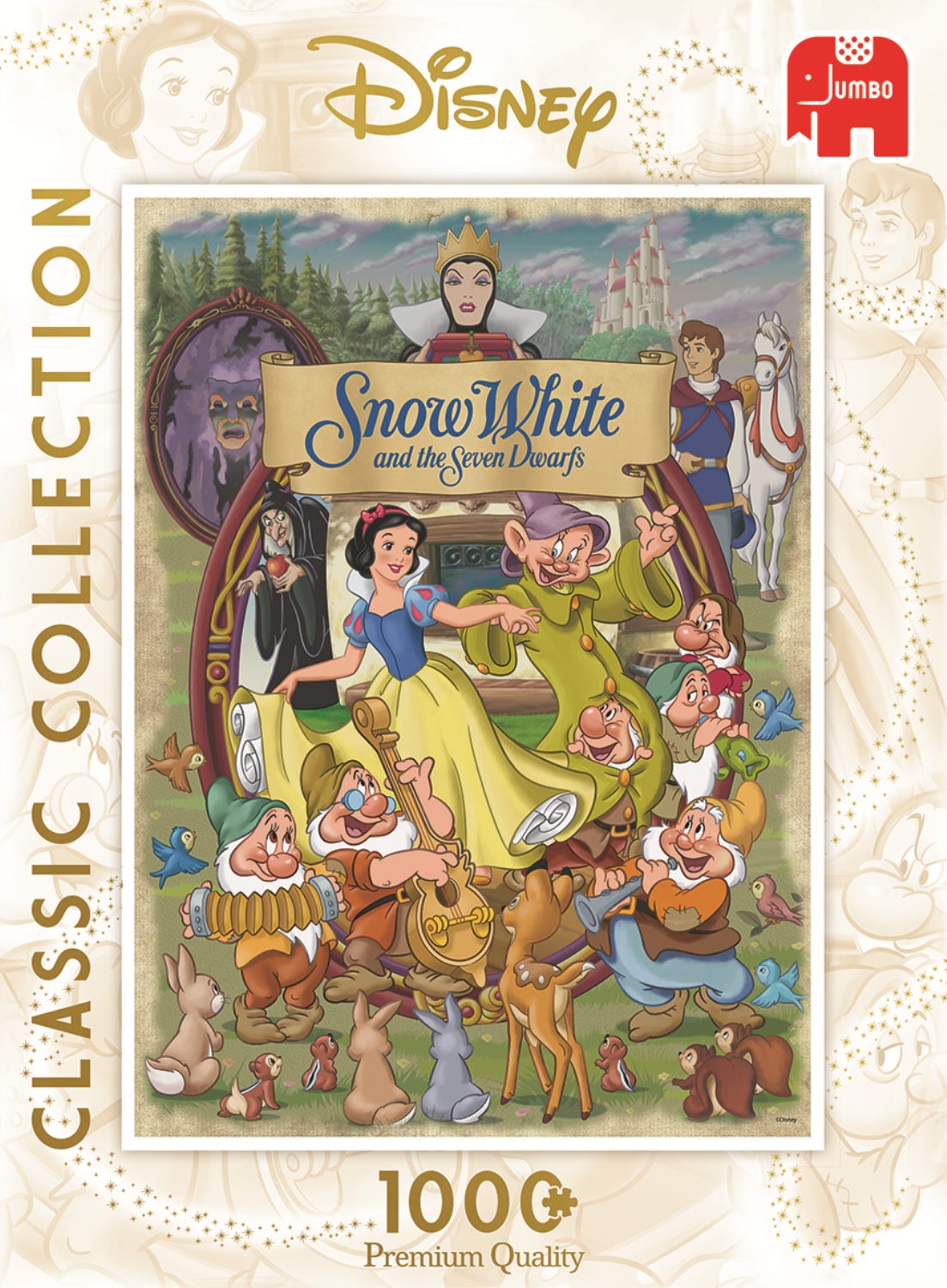 Jumbo puzzel Disney Sneeuwwitje 50 x 70 cm 1000 stukjes
