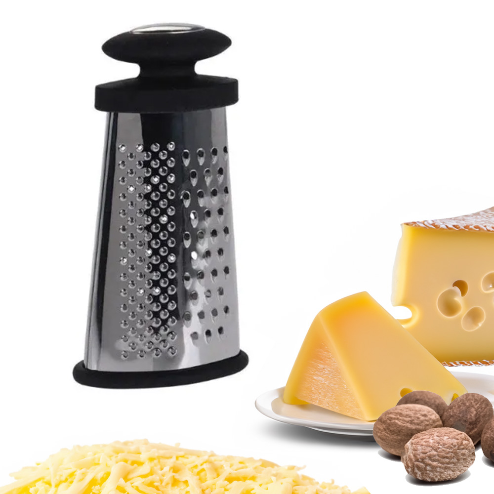 Mini râpe en inox 3 fonctions