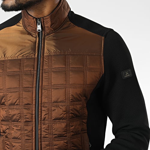 Veste Zippée BLC22K10 Noir Marron