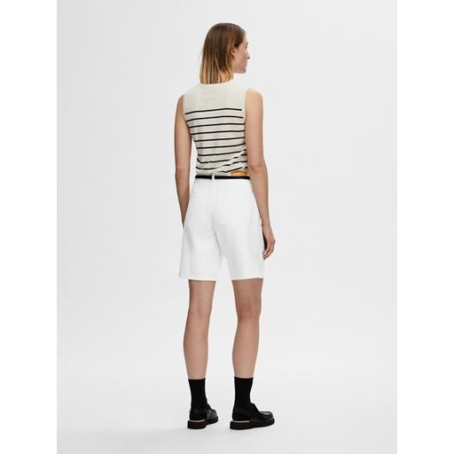 Selected Femme Lexia Denimshorts, Snow White, 34