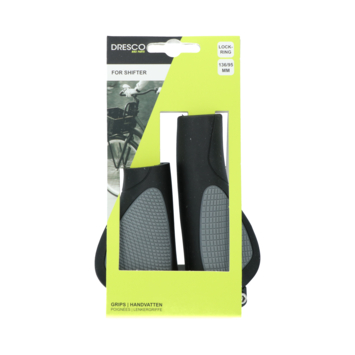 Dresco handvatten ergo city plus zwart/grijs