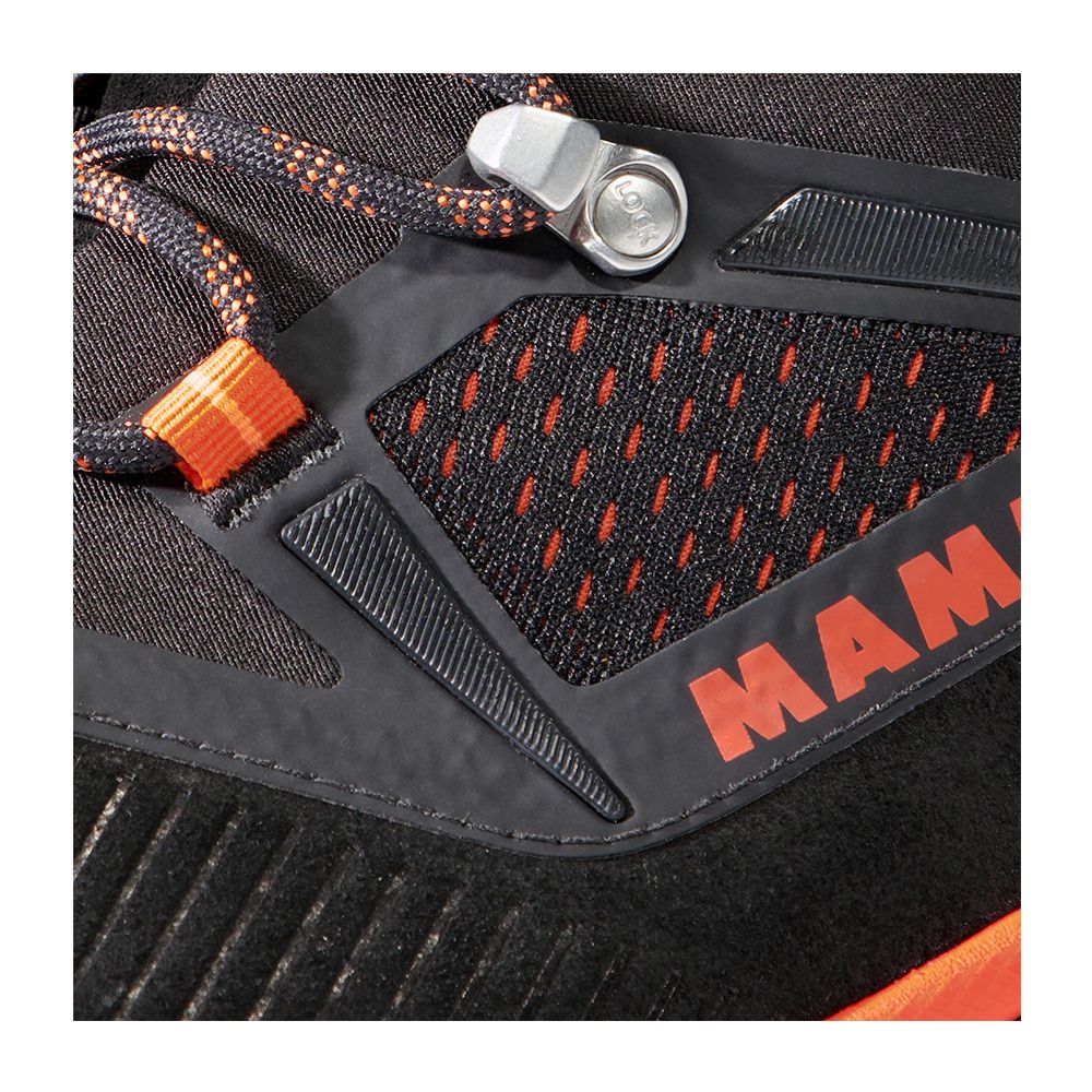 Mammut SAPUEN HIGH GTX - Chaussures randonné Homme black/hot red