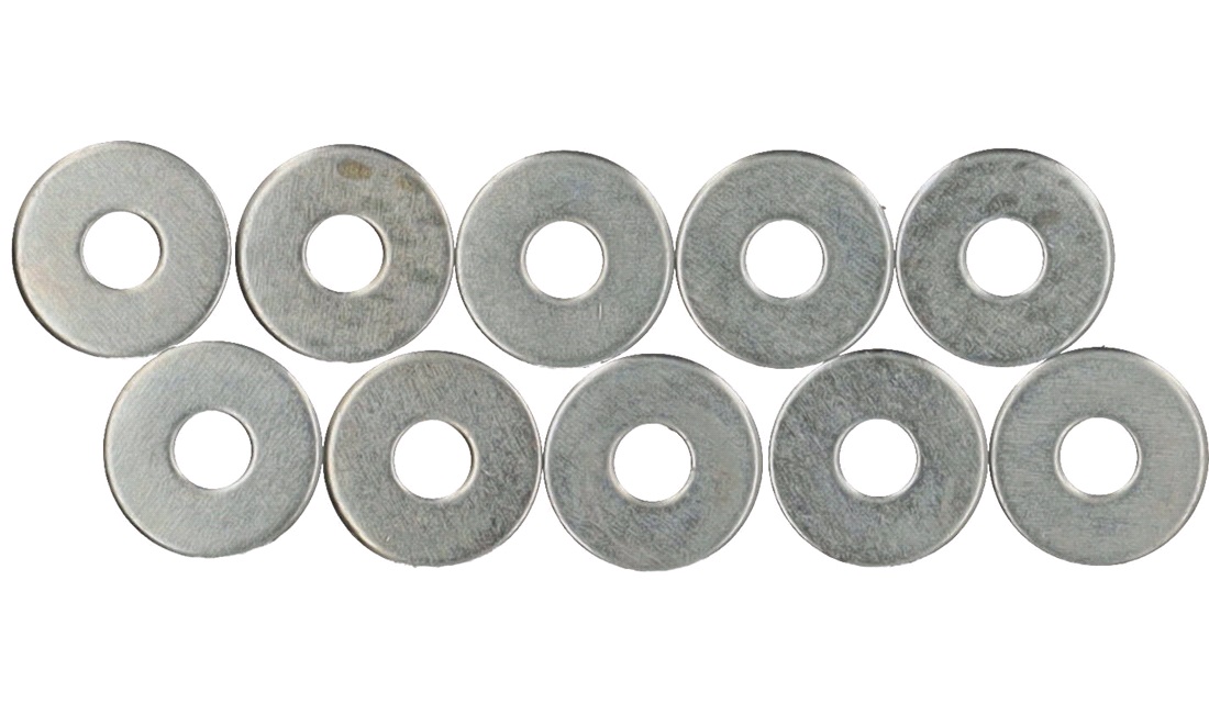 Skærmskiver M10 10,5x30x2 mm - 10 stk.