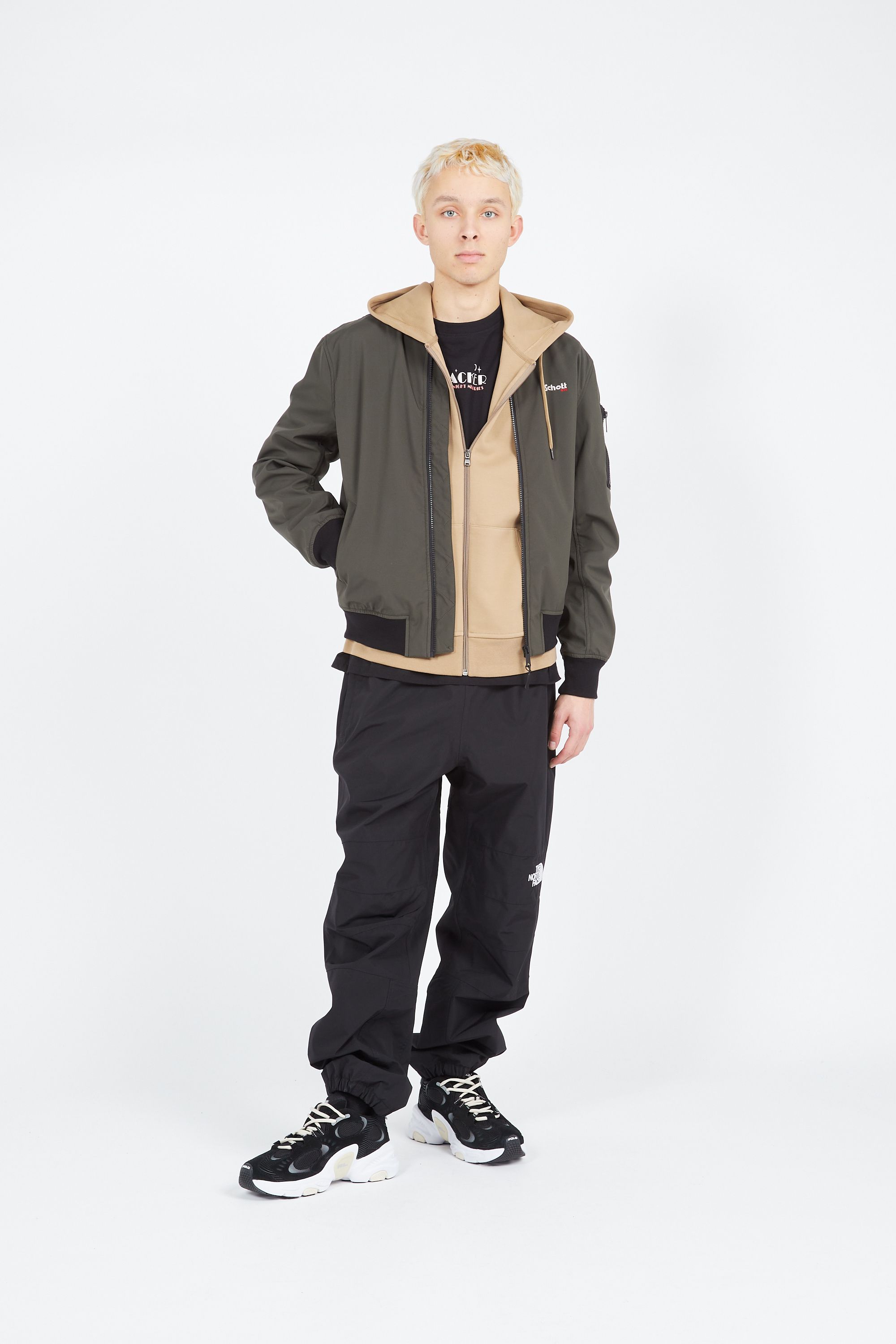 SCHOTT Veste KYSON Vert