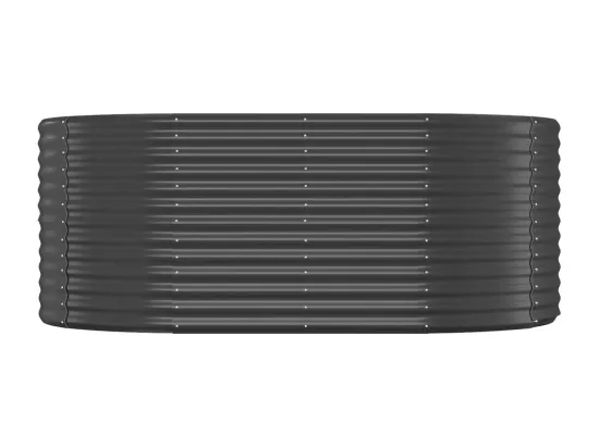 Lit surélevé de jardin Acier enduit de poudre Anthracite