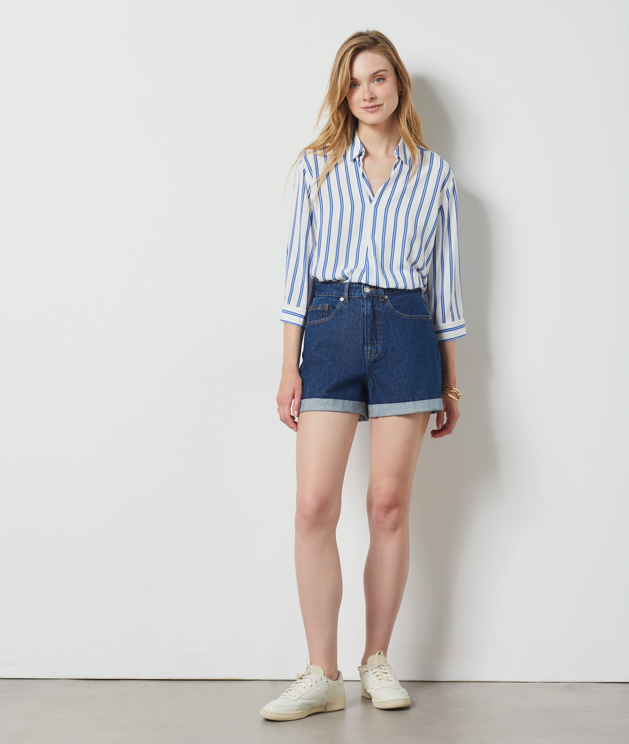Blouse à rayures