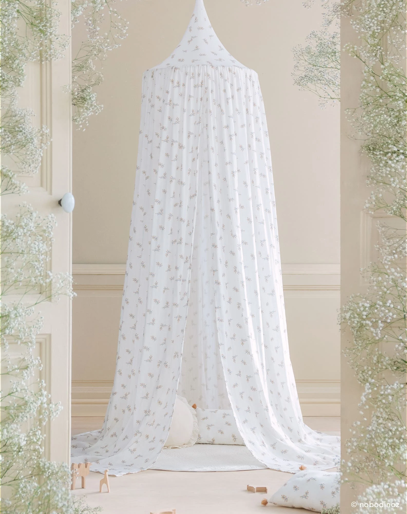 Ciel de lit amour | Beige