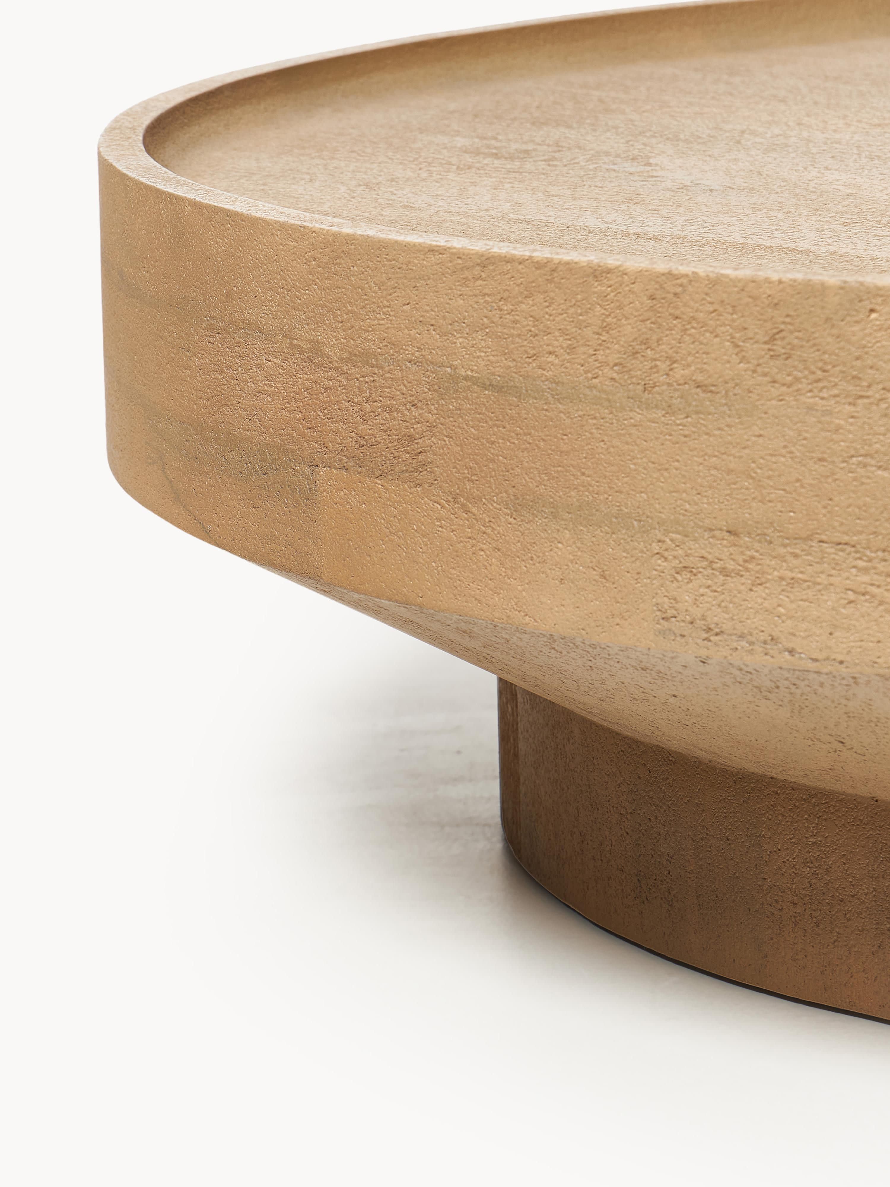 Ronde XL salontafel Benno van mangohout