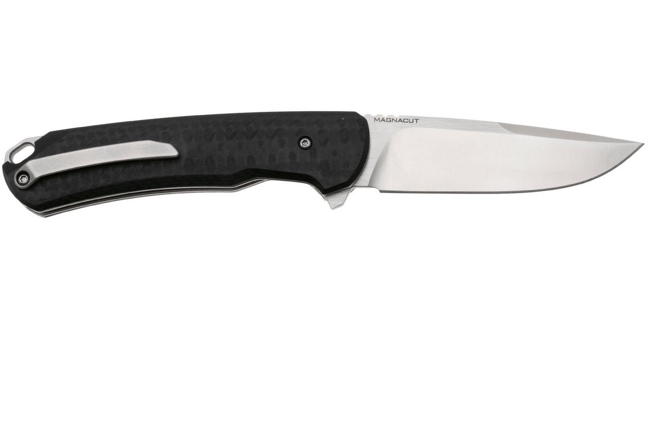 MK Knives & Tools Humbler Silesian 02F.BP001, Satin CPM MagnaCut, Black CarbonTex G10 zakmes