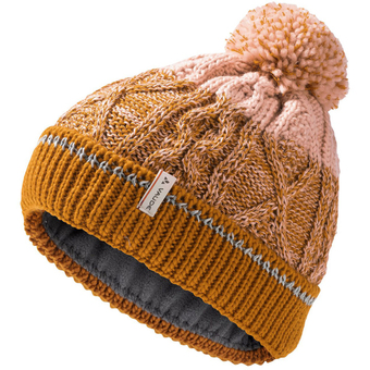Vaude Cornua III Mütze Silt Brown / Rose Kinder