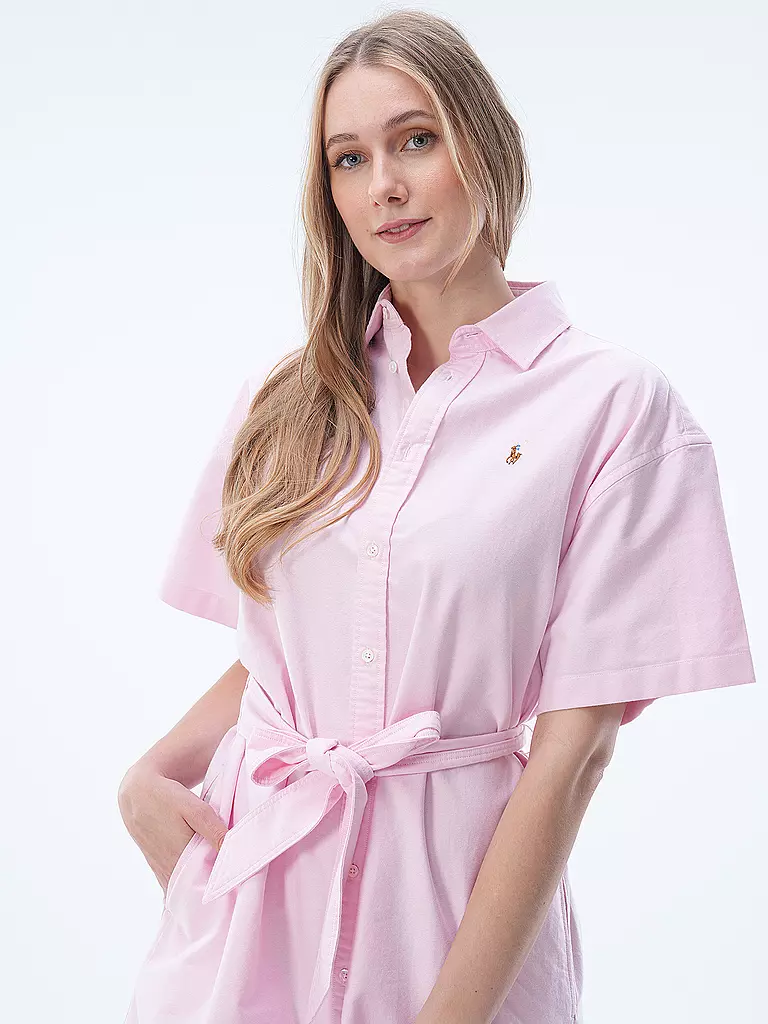 POLO RALPH LAUREN Midikleid rosa