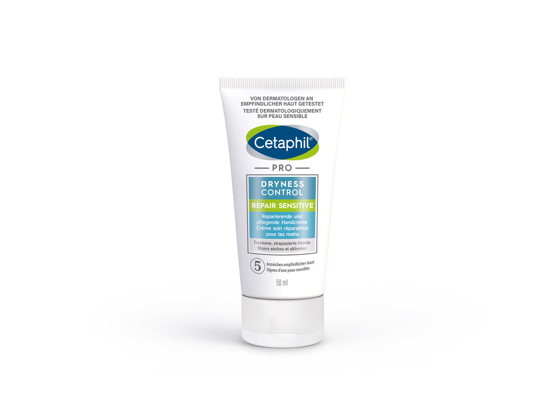 CETAPHIL PRO DRYNESS CONTROL REPAIR SENSITIVE reparierende und pflegende Handcreme Creme Handcr Tb 50 ml