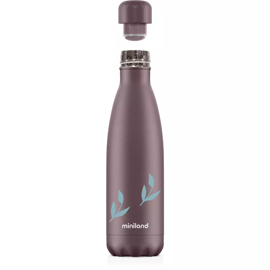 miniland Thermosflasche bottle flowers 500ml