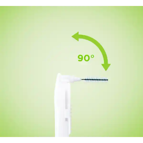 BI-DIRECTION Interdentalbürste Kerze 0,7 mm grün